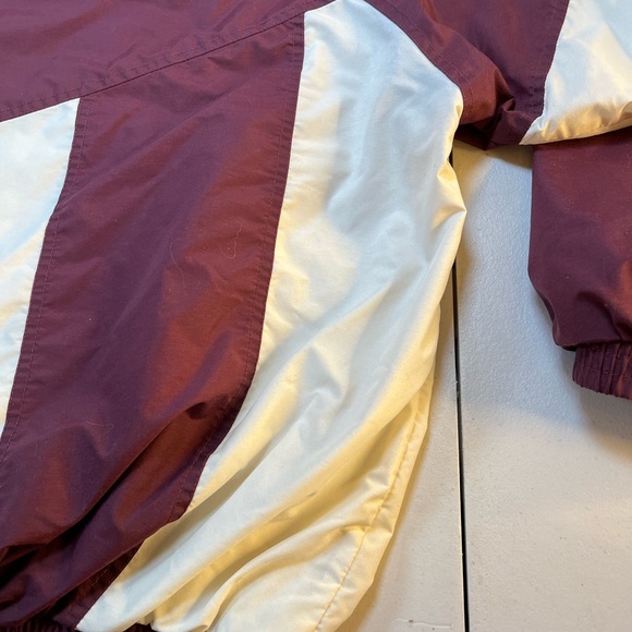 Vintage Holloway Man’s Burgundy and Cream Virginia Tech Jacket - Picture 11 of 12